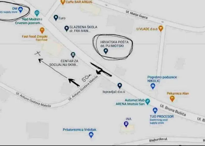 Maras Terrace Marini Dvori Apartamento Imotski